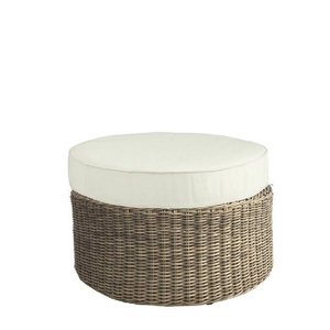 Outdoor: Toledo Ottoman - Timeless elegance & Quick Dry foam