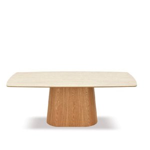 Dining: Norden Dining Table 1800w - Silky Smooth Travertine