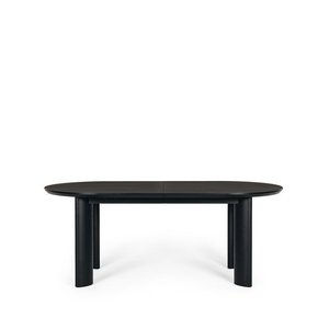 Dining: Kontur Dining Table Extension (Black Oak) 2000-2400w (Seats 8)
