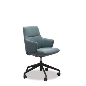 Stressless Mint Leather Home Office Chair - Low Back (Paloma)