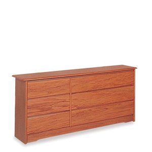 The Strada Collection: Strada 6 Drawer Dresser