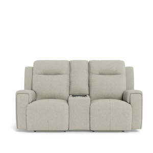 La-Z-Boy United 2.5 Seater Power Reclining Sofa with Media Console