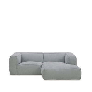 Lounge: Cassia 3 Seater Chaise Suite Mini RHF - Fabric