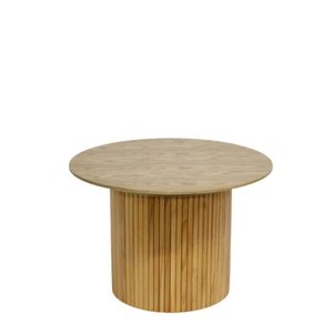 Lily End table ribbed