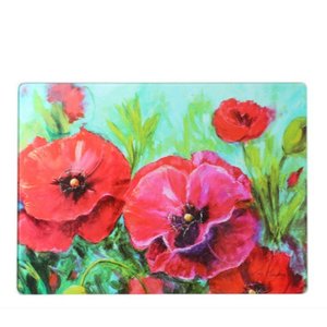 Home Decor: Poppy Painting Placemat