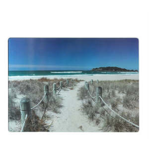 Home Decor: Mount Maunganui Beach Placemat - Coastal Charm