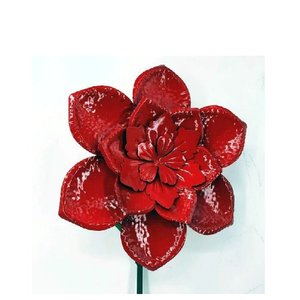 Red Flower Garden Stake 1170h