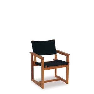 Outdoor: E2 Outdoor Chair - Rosewood or Accoya frame