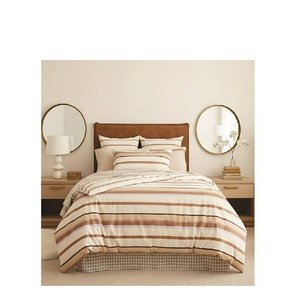 William Stripe Quilt Cover Set