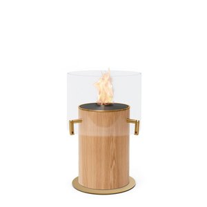 Ecosmart Fires: Ecosmart Fire: Pillar Designer Fireplace + AB3 Burner