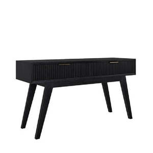 Ella Console Table - Brushed Gold Handles