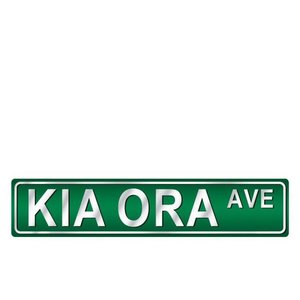 Kia Ora Street Sign