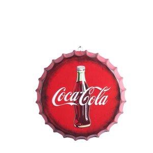 Coca Cola Bottle Top Sign