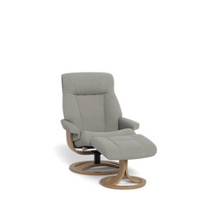 La-Z-Boy Atlanta Recliner + Footstool in Fabric