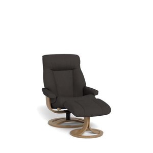La-Z-Boy Atlanta Recliner + Footstool in Classic Essenza Leather