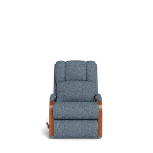 La-Z-Boy Harbor Town Mahogony Rocker Recliner - Fabric