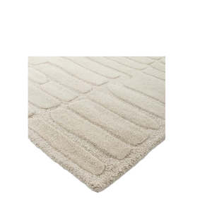 Home Decor: Venice Floor Rug Ecru - (100% Wool)