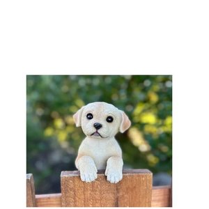 Home Decor: Labrador Dog – Cute Decor for the Home - Garden or Fence