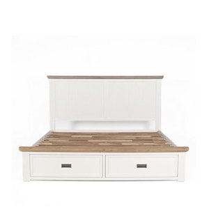 Bedroom: Parisian Slatframe with Drawers - Effortlessly French