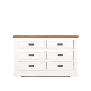 Bedroom: Parisian Dresser 6 Drawer with Optional Matching Mirror