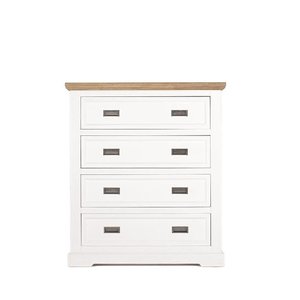 Parisian Tallboy 4 Drawer - Effortlessly French