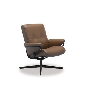Stressless: Stressless Berlin Leather Medium Low Back Recliner - Cross Base (Velaro)