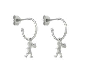 Karen Walker: Runaway Girl Hoop Earrings