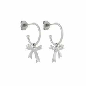 Karen Walker: Bow Hoop Earrings