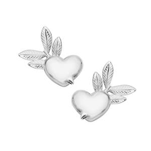 Pixie Heart Studs