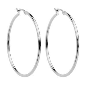 Simple Hoop Silver