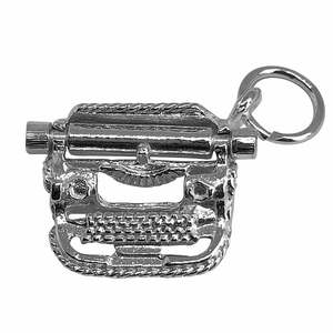 Charms: Silver Typewriter Charm