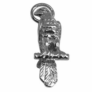 Silver Wedgetail Eagle Charm