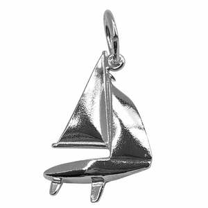 Charms: Gold Yacht Charm