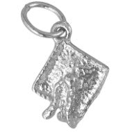 Gold Graduation Cap Charm