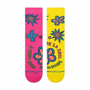 SOCKS: STANCE X DE LA SOUL 3 FEET HIGH CREW - MULTI
