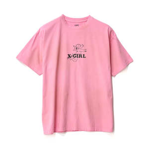 X-GIRL CUPID RELAXED TEE - PINK