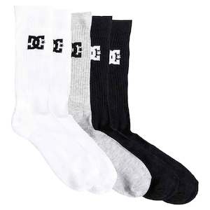 Dc Shoes: DC CREW SOCKS 5 PACK - ASSORTED