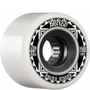 Bones: BONES ATF ROUGH RIDER RUNNERS 59MM WHITE