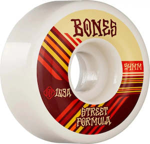 Bones: BONES STF RETROS  (RED) V4 WIDE 103A 54MM