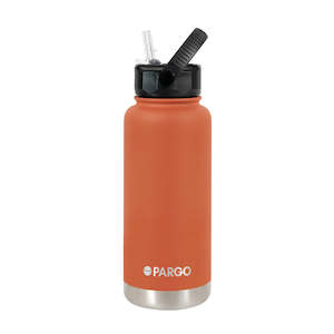 PROJECT PARGO 950ml INSULATED SPORTS BOTTLE - OUTBACK RED