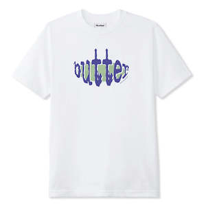 Apparel: BUTTER GOODS FRENZY TEE - WHITE