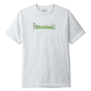 Butter Goods Quest Logo Tee - Ash