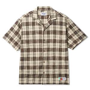 Apparel: BUTTER GOODS VACATION S/S SHIRT - BROWN