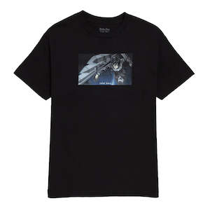 COLOR BARS X ATTACK ON TITAN BRIGADE TEE - BLACK