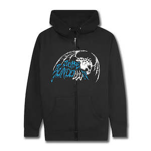 COME SUNDOWN GRAPNEL ZIP HOOD - BLACK