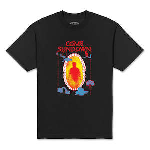 Come Sundown: COME SUNDOWN WHISPER TEE - BLACK
