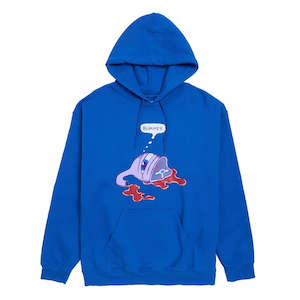 Toy Machine: TOY MACHINE BUMMER HOODY - ROYAL BLUE