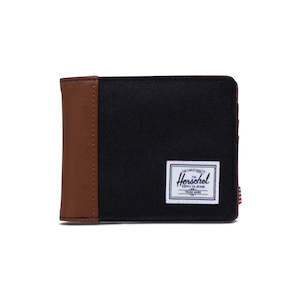HERSCHEL HANK WALLET - BLACK/TAN
