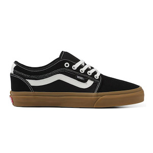 Vans Skate: VANS CHUKKA LOW SIDESTRIPE - BLACK/GUM