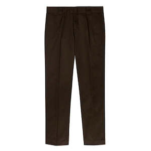 DICKIES 872 SLIM TAPERED FIT PANT - DARK BROWN
